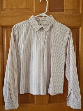 Loft Outlet Cropped Button Down